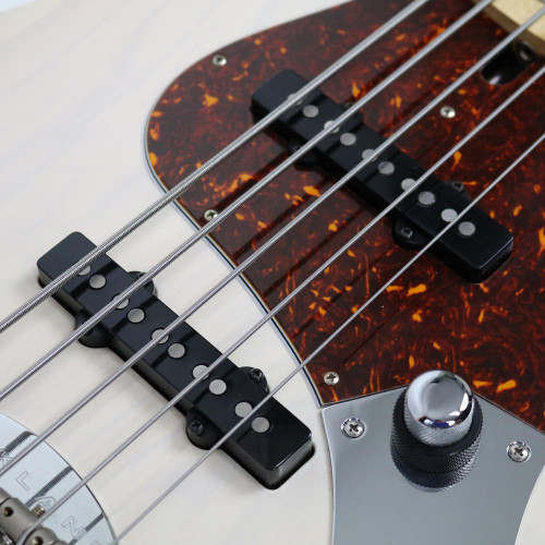 2008 Lakland Joe Osborn 55-60 Vintage J Bass in Blonde Translucent