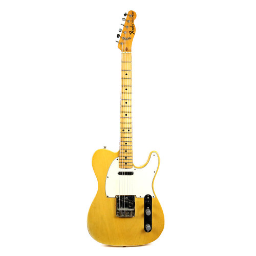 Vintage 1973 Fender Telecaster Electric Guitar Blonde Finish
