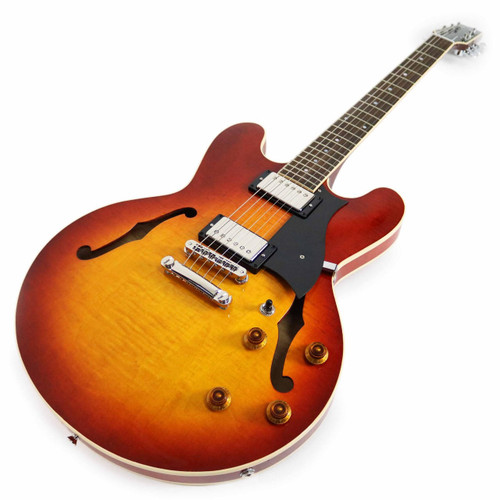 Heritage H-535 Semi Hollow in Dark Almond Sunburst