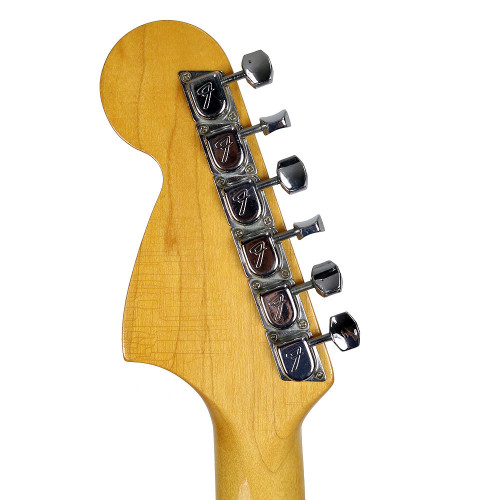 Vintage 1966 Fender Jaguar Electric Guitar Firemist Gold Custom Color