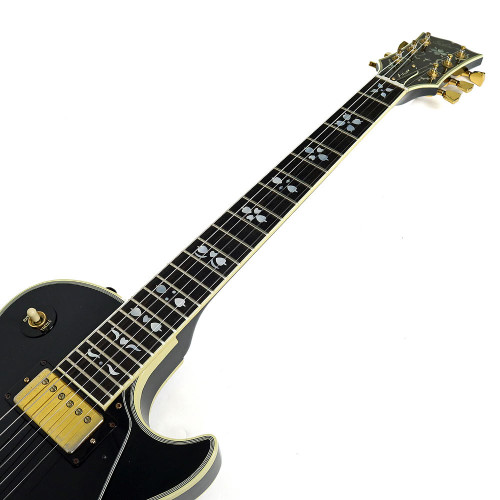 Vintage 1981 Gibson Les Paul Artisan Electric Guitar Ebony Finish