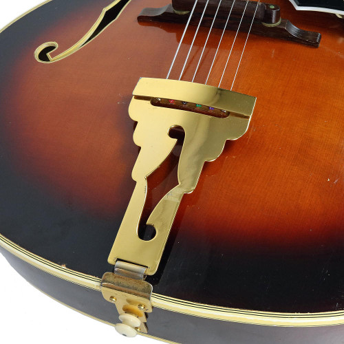 Vintage 1963 W.G. Barker Boutique Handmade Archtop Acoustic Guitar Sunburst Finish