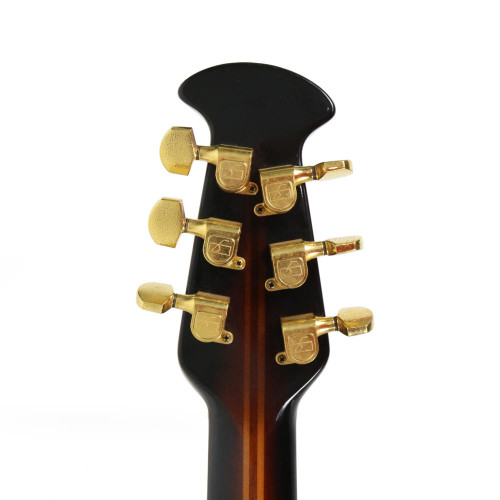 Used Ovation Elite Model 1537 Stereo Acoustic Electric Guitar in Sunburst Finish