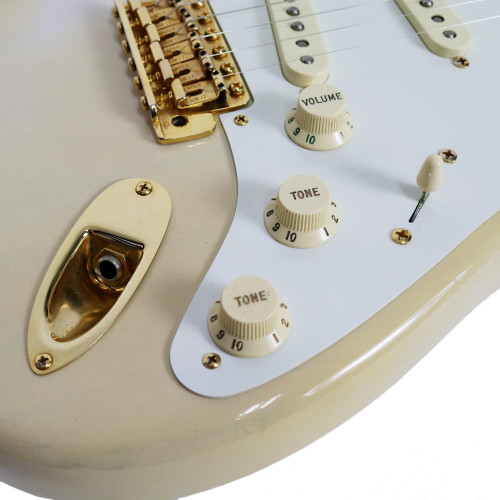 2007 Fender American Vintage Commemorative 1957 Stratocaster in White Blonde Finish