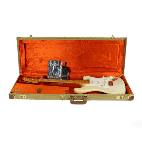 2007 Fender American Vintage Commemorative 1957 Stratocaster in White Blonde Finish