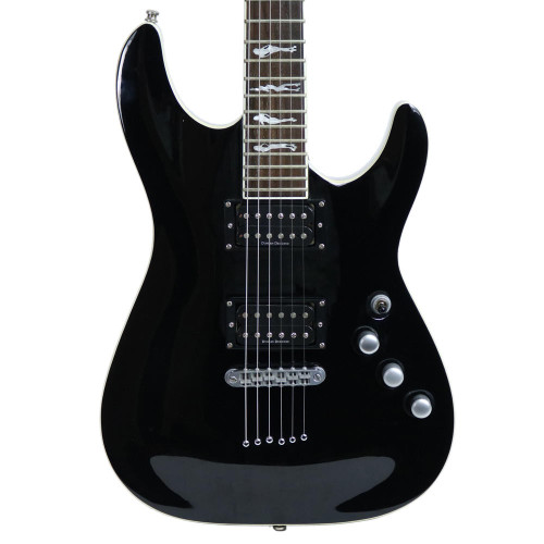 2006 Schecter Diamond Series C1XXX Electric Guitar in Black