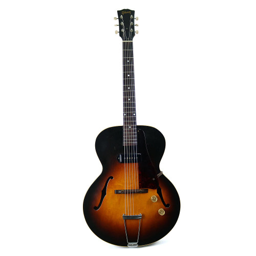 Vintage 1949 Gibson ES-125 Hollow Body Electric Guitar Sunburst Finish