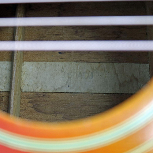 Rare Vintage 1967 Gibson J-50 Dreadnought Acoustic Guitar Cherry Sunburst Finish