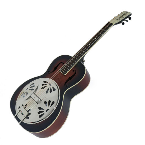 Used Gretsch G9220 Bobtail Round Neck Acoustic Electric Resonator in 2-Tone Sunburst