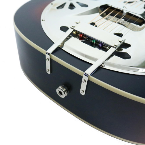 Used Gretsch G9220 Bobtail Round Neck Acoustic Electric Resonator in 2-Tone Sunburst