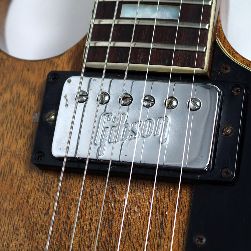Vintage 1972 Gibson SG Standard Electric Guitar Natural Finish