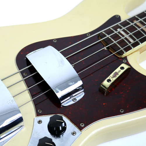 1969 Fender Jazz Bass Refinished Olympic White