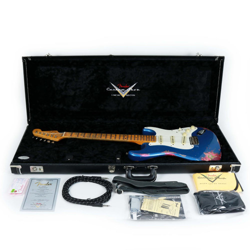 Fender Custom Shop Limited Edition 1957 Stratocaster Heavy Relic Lake Placid Blue / Paisley