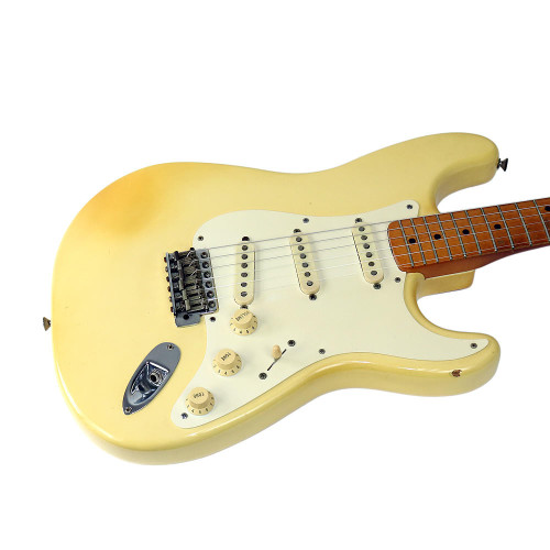 1988 Fender American Vintage Series '57 Stratocaster Electric Guitar Olympic White Finish