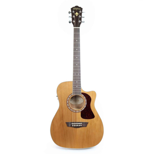 Washburn HF11SCE Heritage Series Acoustic Electric Guitar in Natural