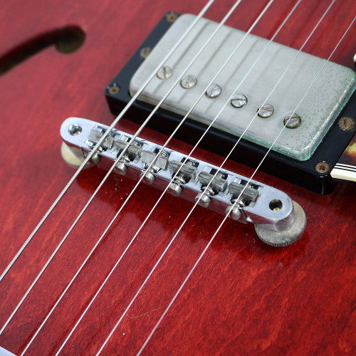 Vintage 1967 Gibson ES-355 TDC Mono Electric Guitar Cherry Finish