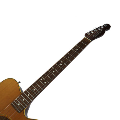 Fender Telecousticアコースティックギター Fender Telecoustic Red Acoustic Electric Guitar – Kansas