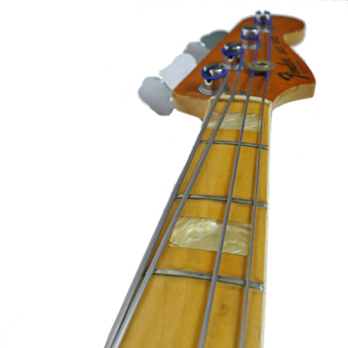 Vintage 1977 Fender Jazz Bass Olympic White Finish