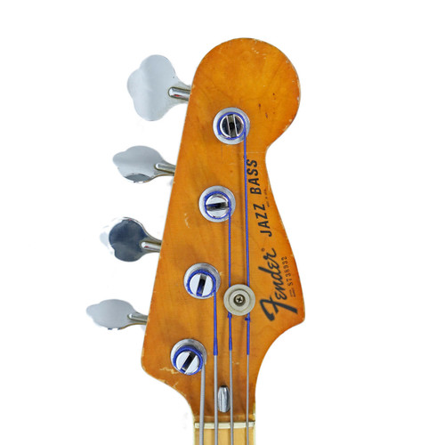 Vintage 1977 Fender Jazz Bass Olympic White Finish