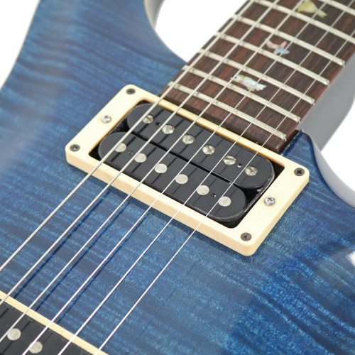 1997 PRS Paul Reed Smith Custom 22 Ten Top Transparent Blue Finish
