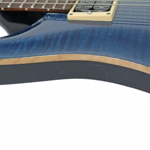 1997 PRS Paul Reed Smith Custom 22 Ten Top Transparent Blue Finish