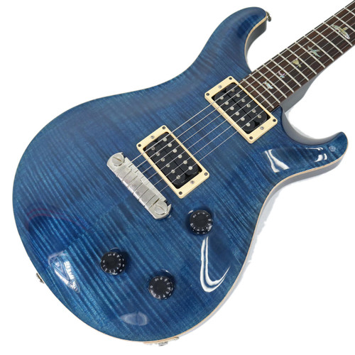 1997 PRS Paul Reed Smith Custom 22 Ten Top Transparent Blue Finish