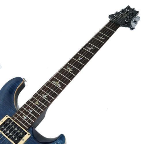 1997 PRS Paul Reed Smith Custom 22 Ten Top Transparent Blue Finish