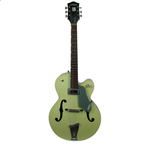 Vintage 1968 Gretsch 6125 Single Anniversary Hollow Body Electric Guitar Two-Tone Green