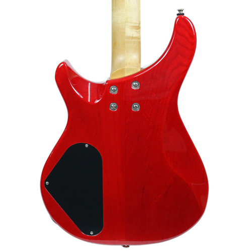 Used Ed Roman Quicksilver Electric Guitar Transparent Red
