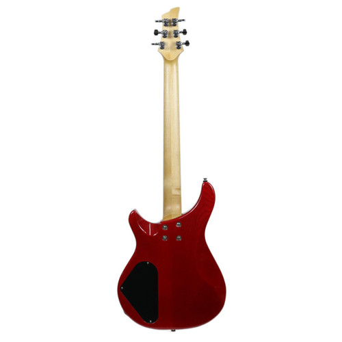 Used Ed Roman Quicksilver Electric Guitar Transparent Red