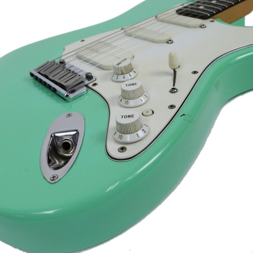 1991 Fender Jeff Beck Signature Stratocaster Surf Green Finish