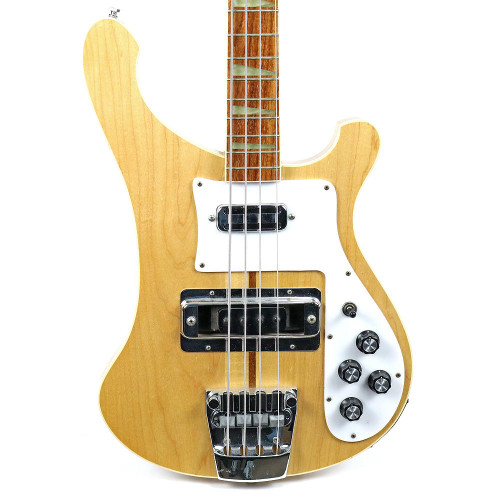 Vintage 1979 Rickenbacker 4001 Electric Bass Guitar Mapleglo