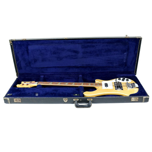 Vintage 1979 Rickenbacker 4001 Electric Bass Guitar Mapleglo
