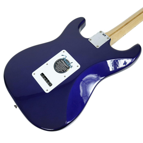2001 Fender Standard Stratocaster Midnight Blue Finish | Cream