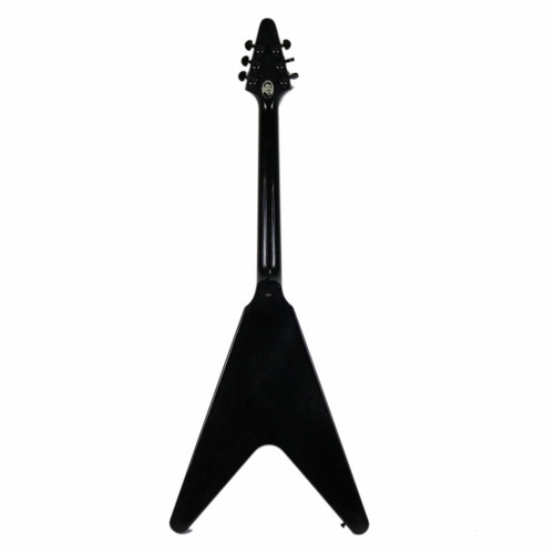 2001 Gibson Gothic Flying V Electric Guitar Black Finish