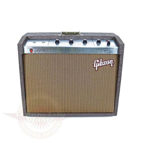 Vintage 1964 Gibson GA-17RVT Scout 12W 1x10 Tube Combo Amp