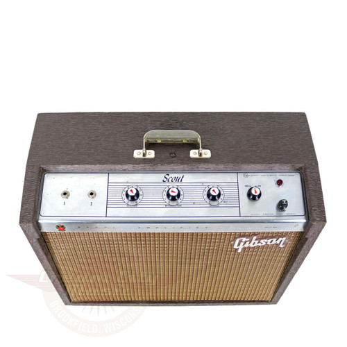 Vintage 1964 Gibson GA-17RVT Scout 12W 1x10 Tube Combo Amp