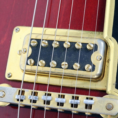 Vintage 1973 Gretsch Super Chet Electric Guitar Autumn Red Finish