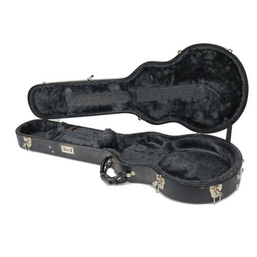 2006 Gibson Les Paul Standard Electric Guitar Charcoal Flame Finish