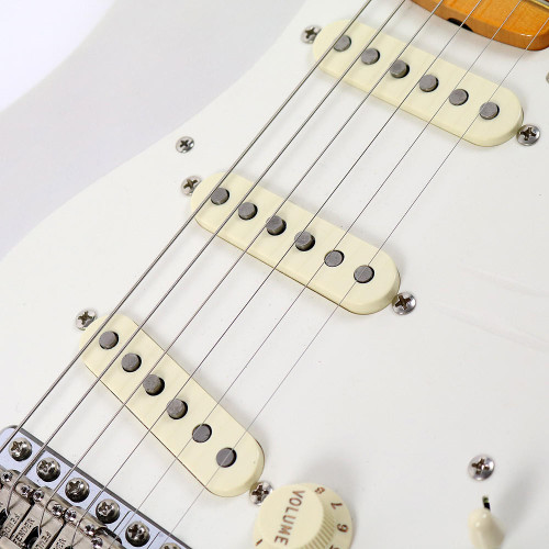 2008 Fender Eric Johnson Stratocaster White Blonde
