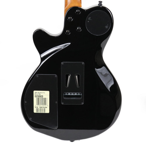 Used Godin xtSA Electric Acoustic Synth Guitar in Trans Black Flame High Gloss