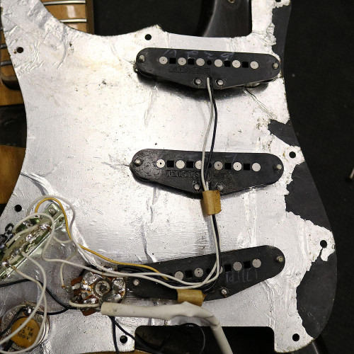 Vintage 1980 Fender Stratocaster Electric Guitar Sunburst Finish