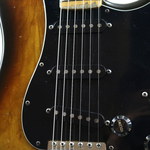 Vintage 1980 Fender Stratocaster Electric Guitar Sunburst Finish