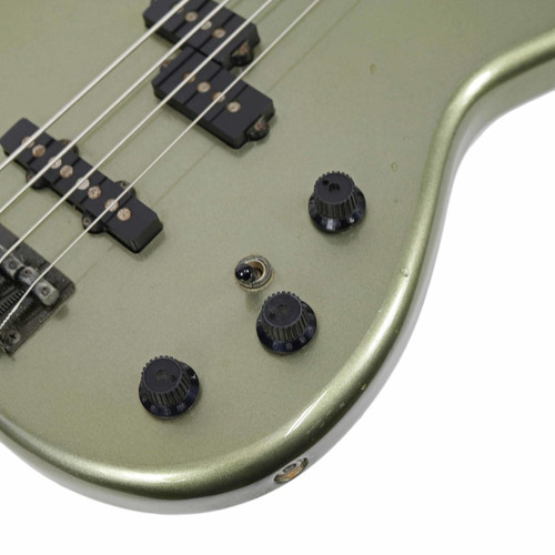 1987 Fender Jazz Bass Special MIJ Jade Pearl Metallic Finish