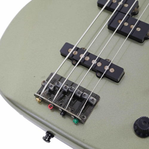 1987 Fender Jazz Bass Special MIJ Jade Pearl Metallic Finish