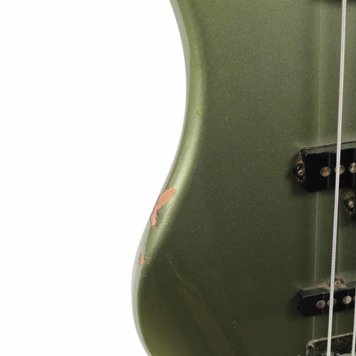 1987 Fender Jazz Bass Special MIJ Jade Pearl Metallic Finish