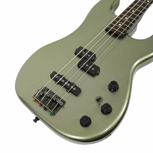 1987 Fender Jazz Bass Special MIJ Jade Pearl Metallic Finish