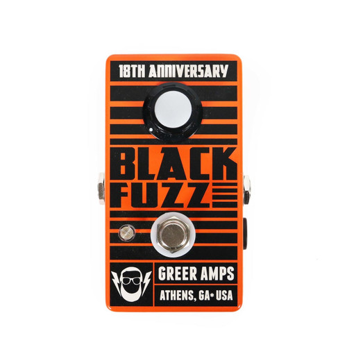 Greer Amps Limited Edition 18th Anniversary Black Fuzz Pedal