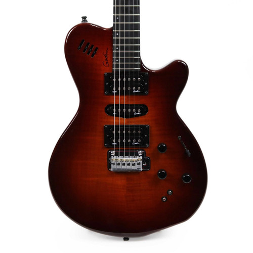 Godin xtSA 3 Voice Leaftop B-Stock - Light Burst Flame