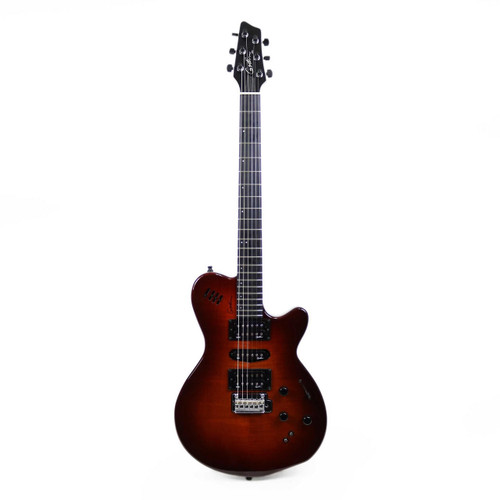 Godin xtSA 3 Voice Leaftop B-Stock - Light Burst Flame